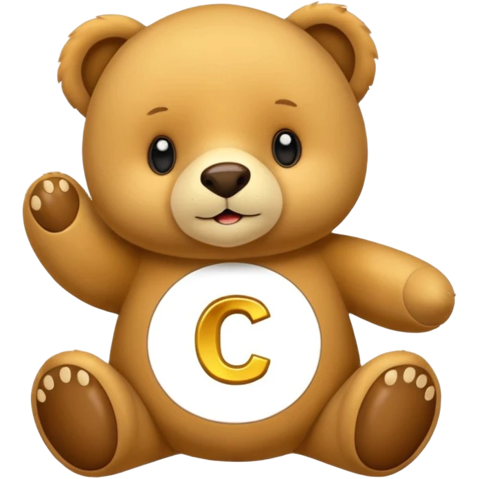 Osito con letta c al lado emoji