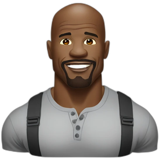terry crews cartoon wearing henley emoji