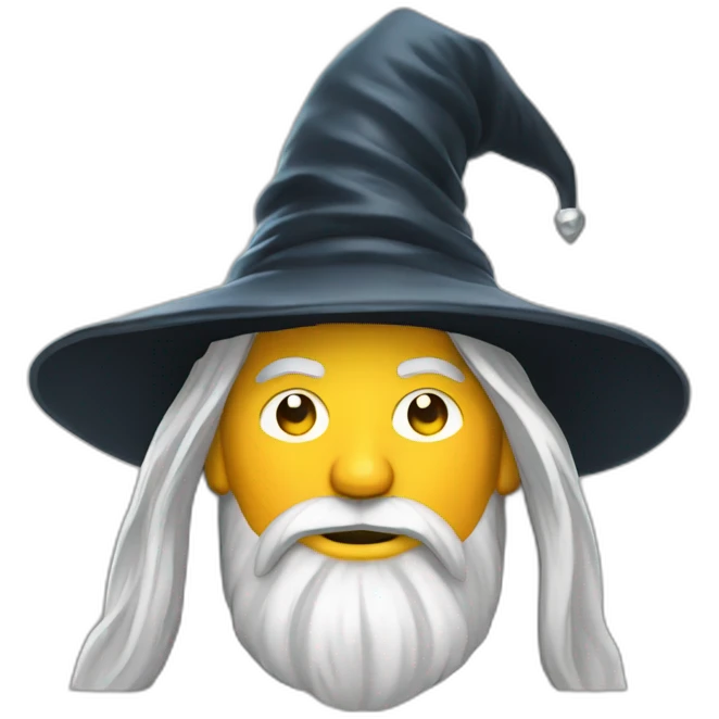 Bitcoin Wizard emoji