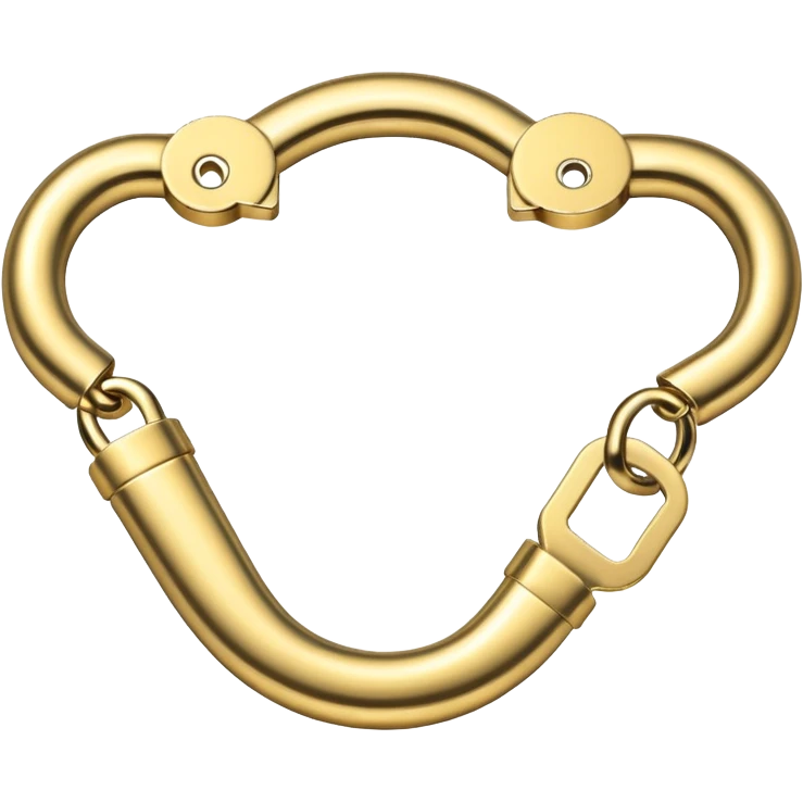 gold handcuff emoji