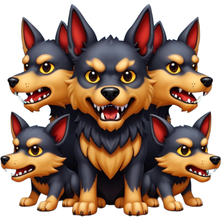 cerberus mythological creatures emoji