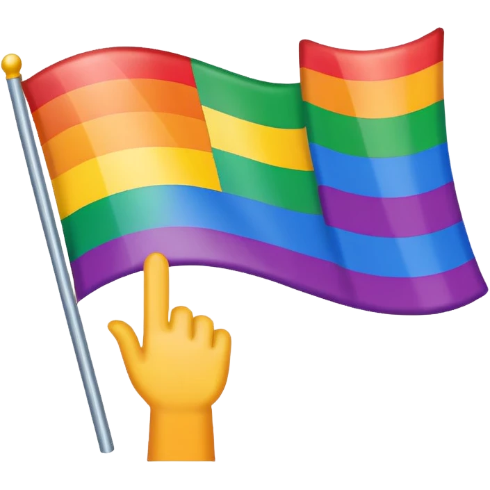Gay flag  emoji