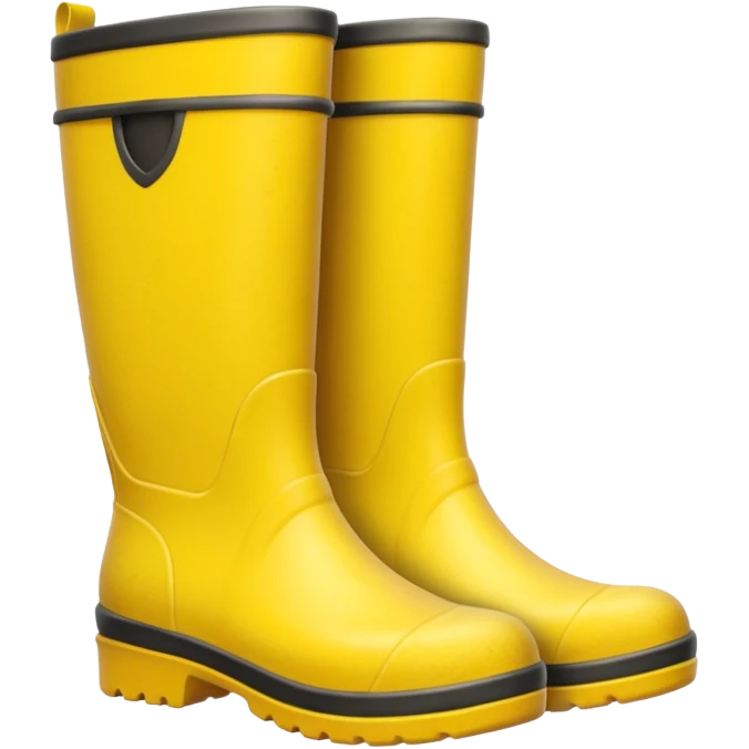 yellow garden boots emoji