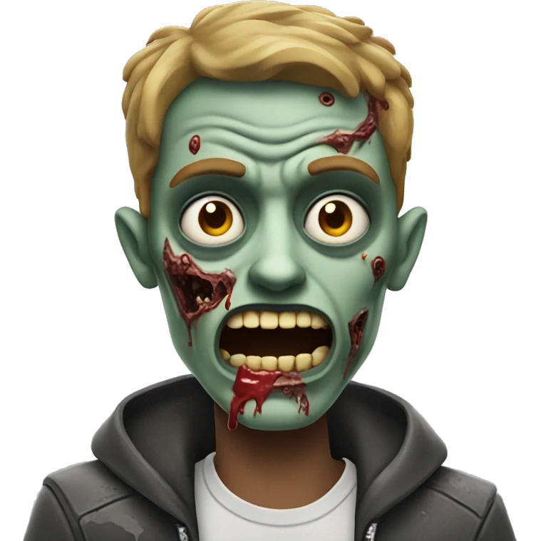 Zombie Uber eats emoji
