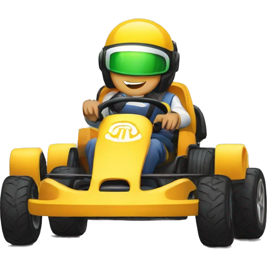 3 Gokart emoji
