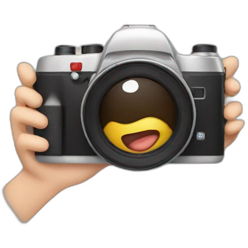 Taking pictures emoji