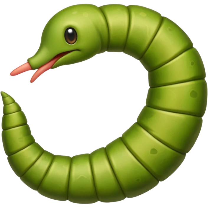 worm emoji