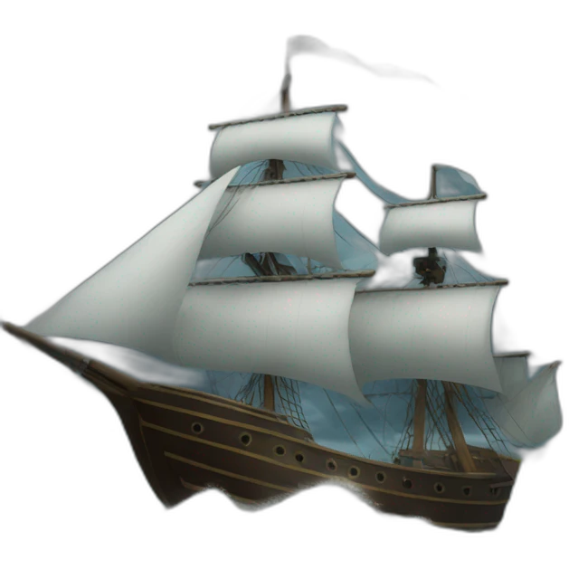 a ship in a stormy sea emoji