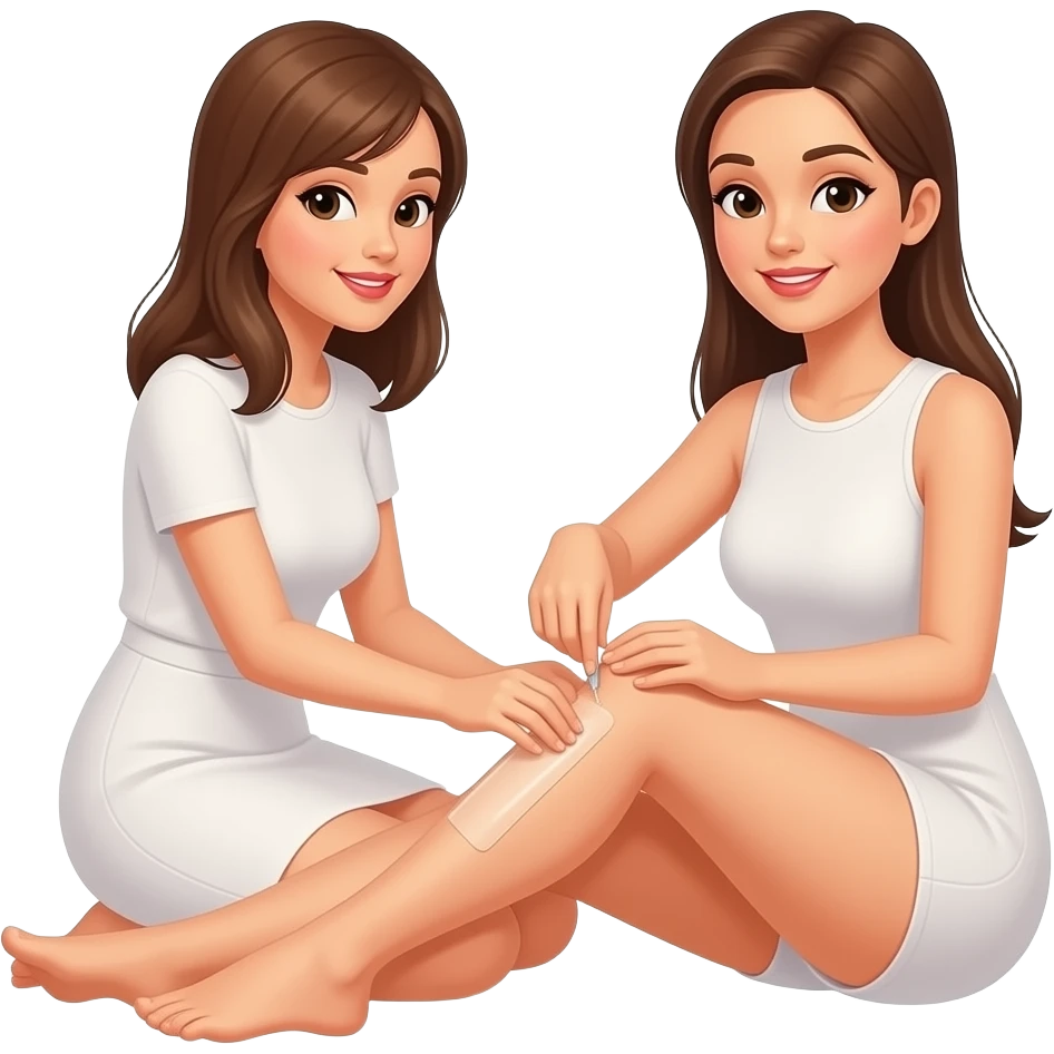 depilacion pierna cera emoji