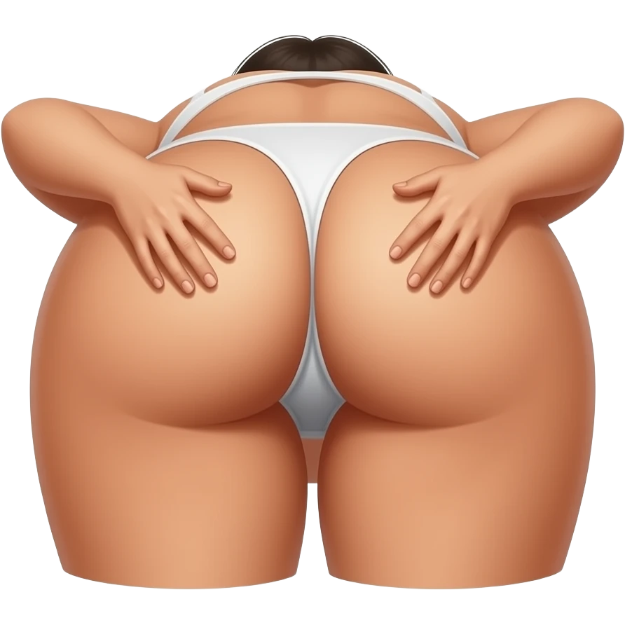 latina bending over spreading her ass naked emoji