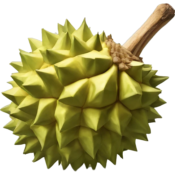 Durian fruit emoji