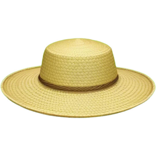 Cinematic Realistic image of a traditional rice farmer's hat, crafted from woven natural fibers with delicate texture details, set against a lush backdrop of vibrant green rice paddies under gentle, early morning light that evokes rural tradition. emoji
