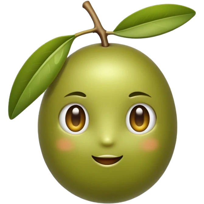 cute olive emoji