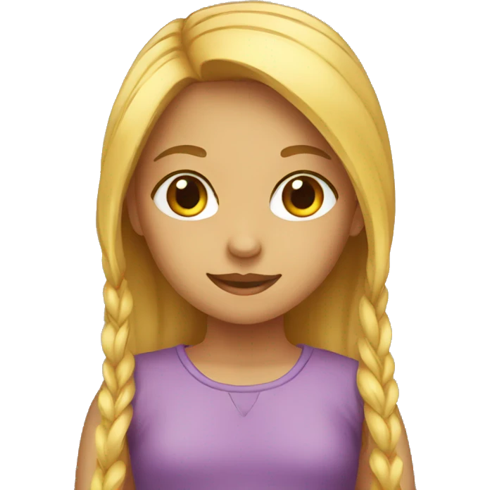 a girl emoji