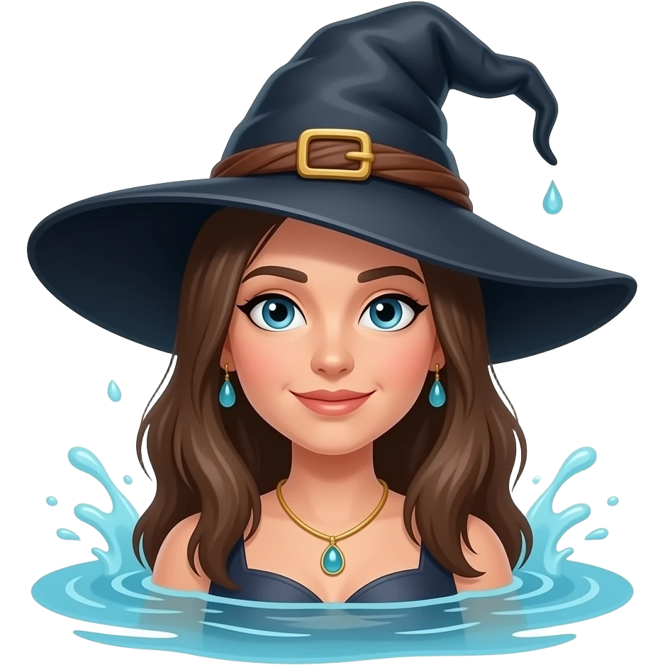 Water witch emoji