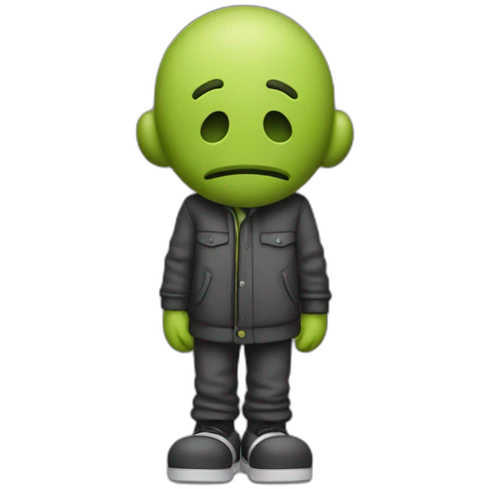 kaws chum emoji