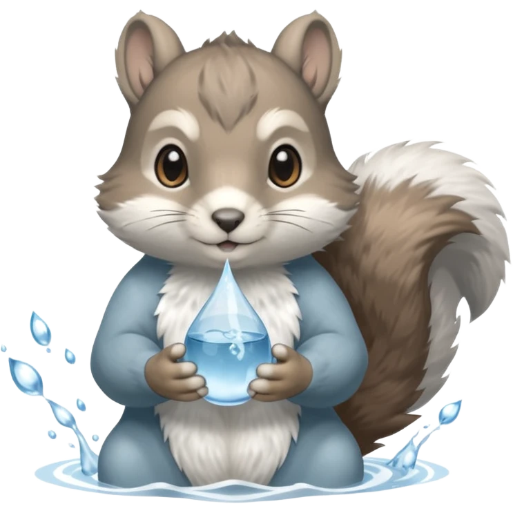 water bender squirrel emoji