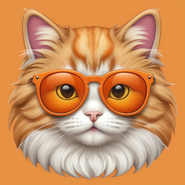 Cat wearing sunglasses emoji