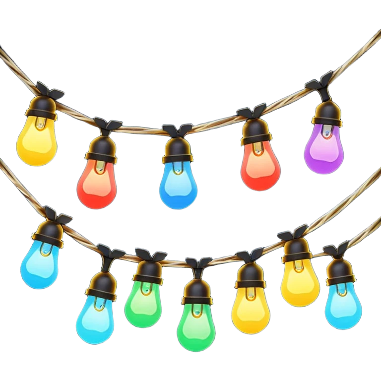 decorative lights emoji