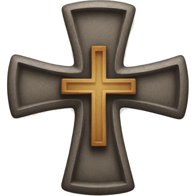 Generate an armenian christian cross emoji