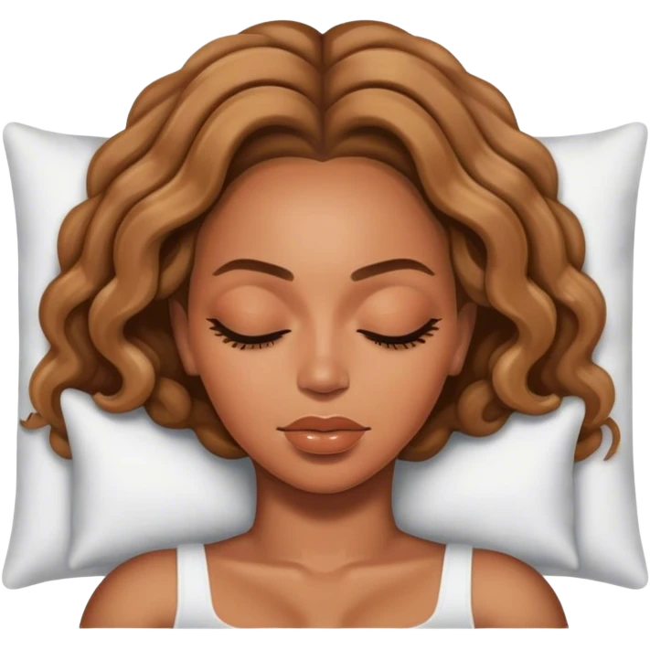 Beyonce  sleeping emoji