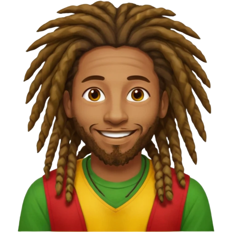 A rasta man bigging up di whole world 🎯🌍👊🏾👊🏻👊🏿🌍🎯 reggae vibes 🎶, love and unity ✨💛💚❤️, every nation stand strong 🇯🇲🌐  emoji