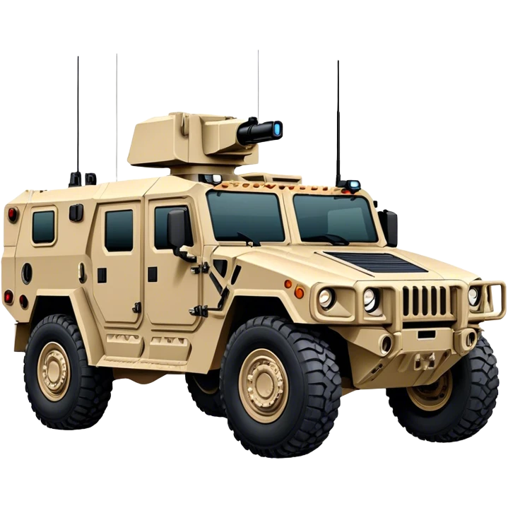 Joint Light Tactical Vehicle (JLTV) - Oshkosh (sand colour) emoji