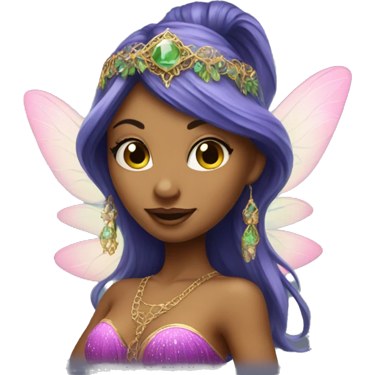 A fairy bellydancer emoji