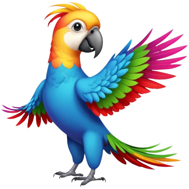 dancing parrot emoji
