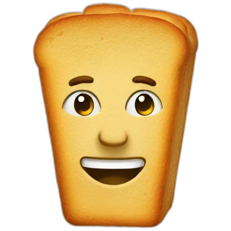 a crouton emoji