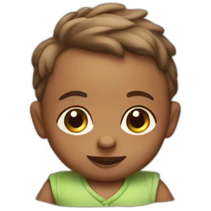 playing baby emoji