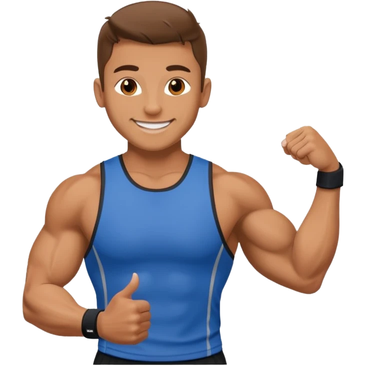 personal trainer emoji