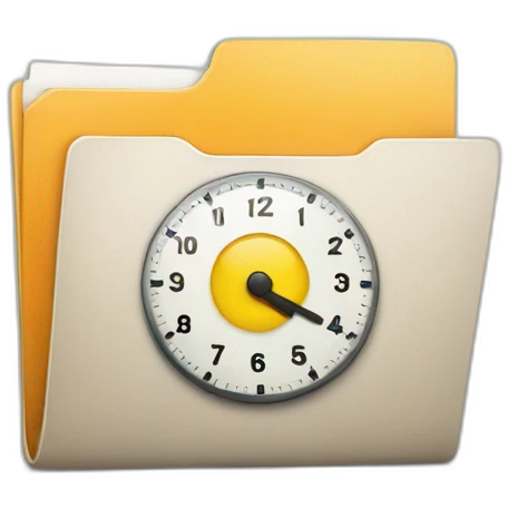 folder with dial emoji