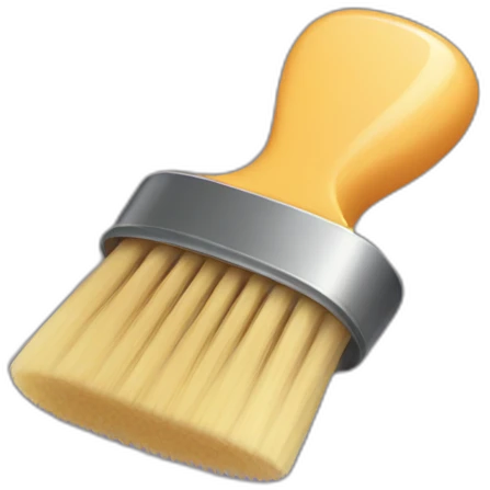 cat brush emoji