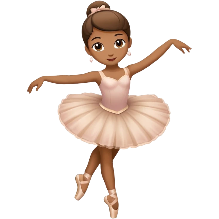 Ballerina Cappuccina (ballerina with cappuccina head) emoji