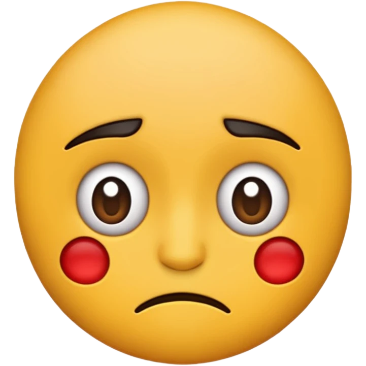 Not mad just disappointed emoji emoji