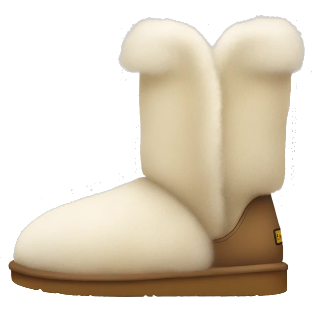 fluffy uggs emoji