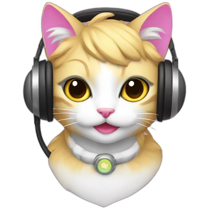 gay femboy radio cat emoji