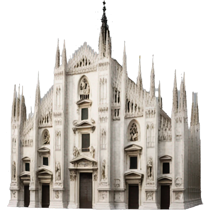 Milan duomo emoji