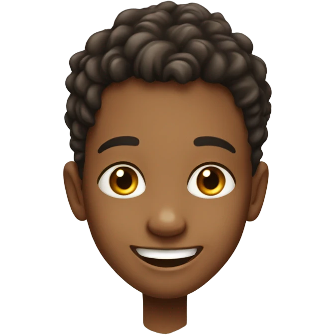 smiling boy portrait realism emoji