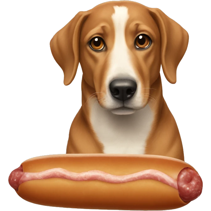Perro salchicha  emoji