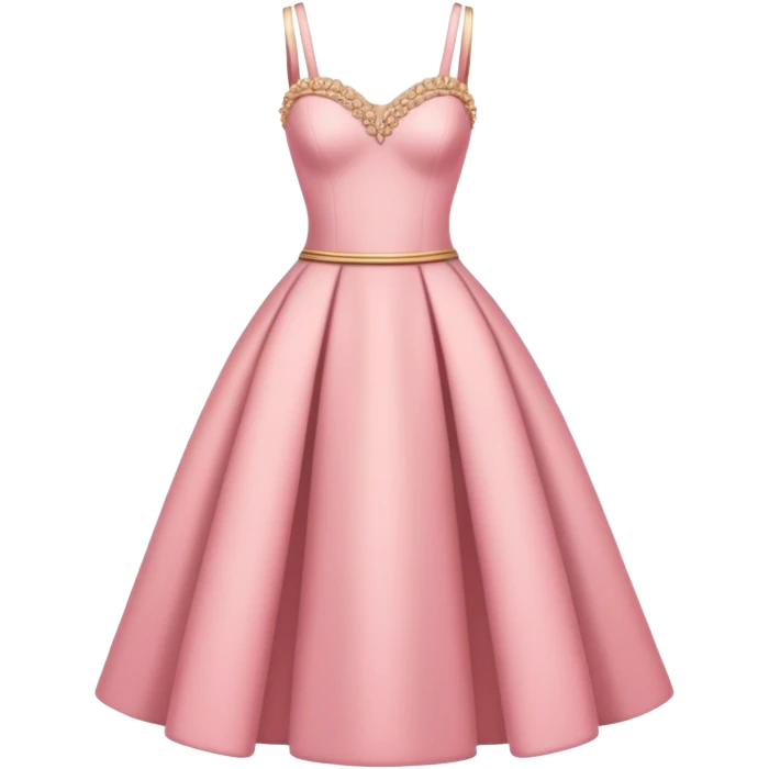 HD quality couture dress pink emoji