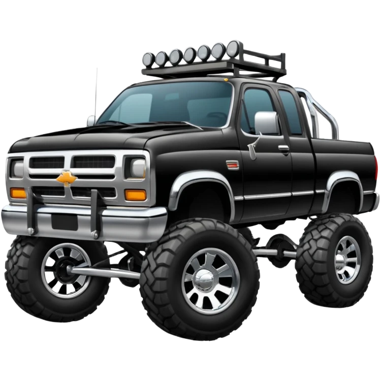 Squatted truck emoji