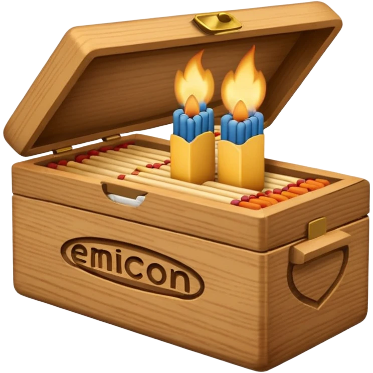 box of mathces emoji