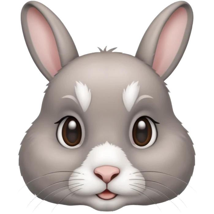 an ill rabbit emoji
