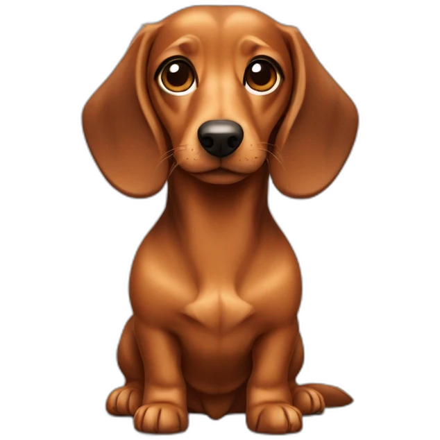 furry-caramel-dog-dachshund emoji