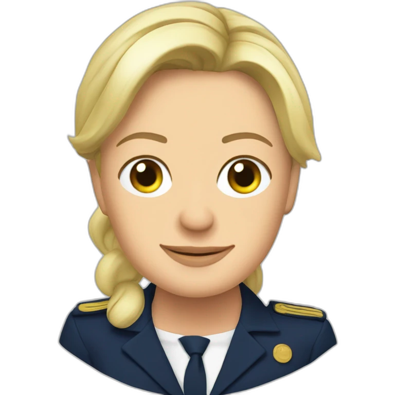 marine le pen emoji
