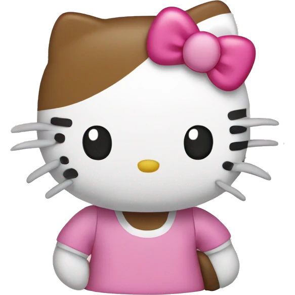 Hello kitty emoji