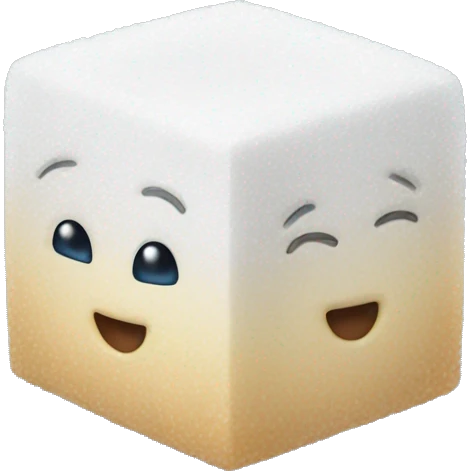 sugar cube emoji