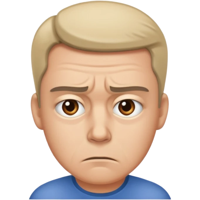 Worried emoji